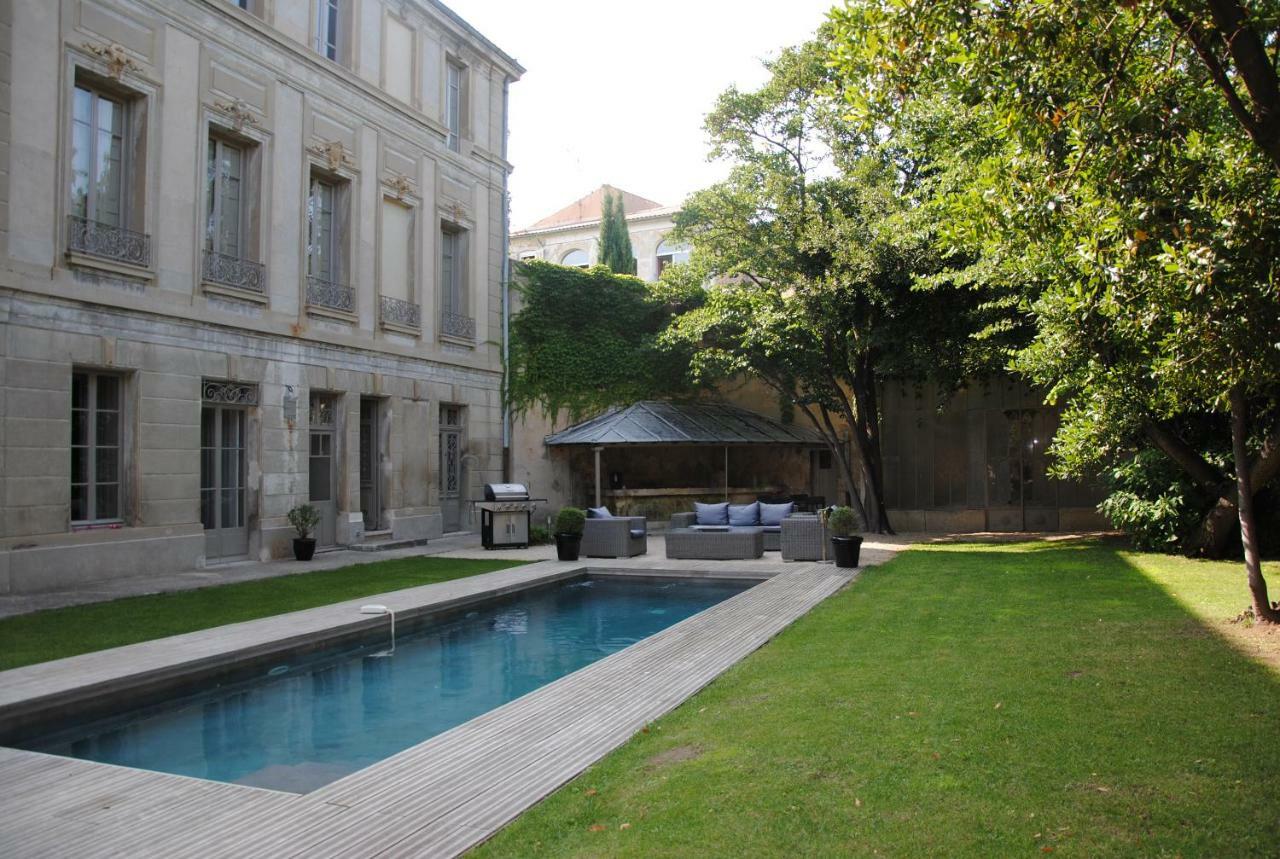 Les Jardins De Marze Villa Carpentras Buitenkant foto