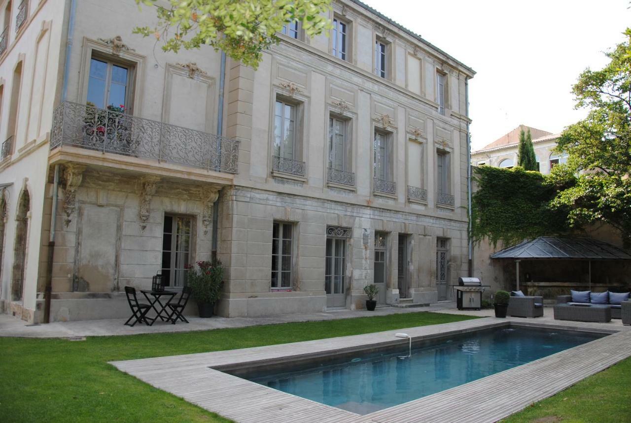 Les Jardins De Marze Villa Carpentras Buitenkant foto