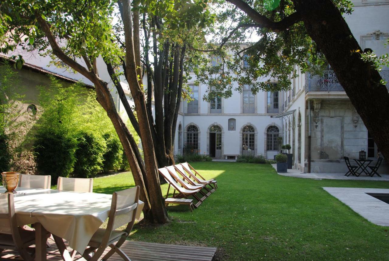 Les Jardins De Marze Villa Carpentras Buitenkant foto
